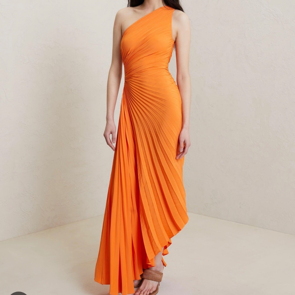 A.L.C. Delfina Dress - Orange, worn once, size 2